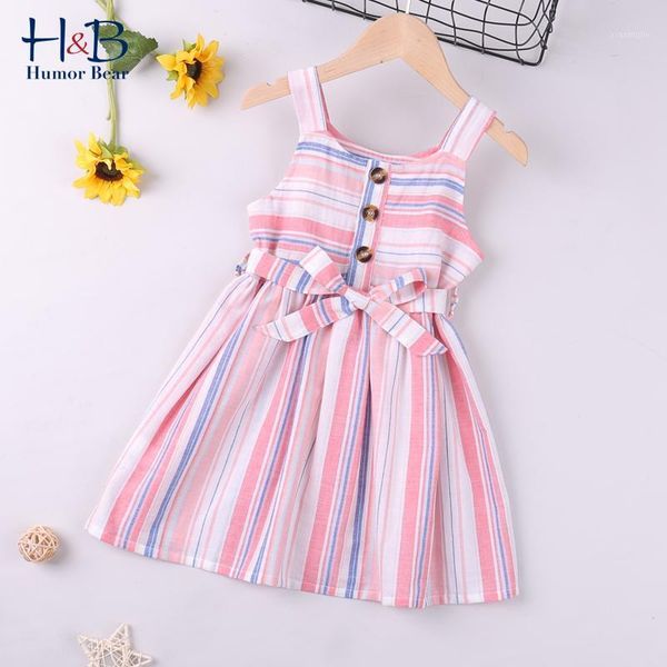 humor bear summer girls sling dress sleeveless striped printed bow belt princess toddler kids clothes girl's dresses, Red;yellow
humor bear summer girls sling dress sleeveless striped printed bow belt princess toddler kids clothes girl's dresses, Red;yellow