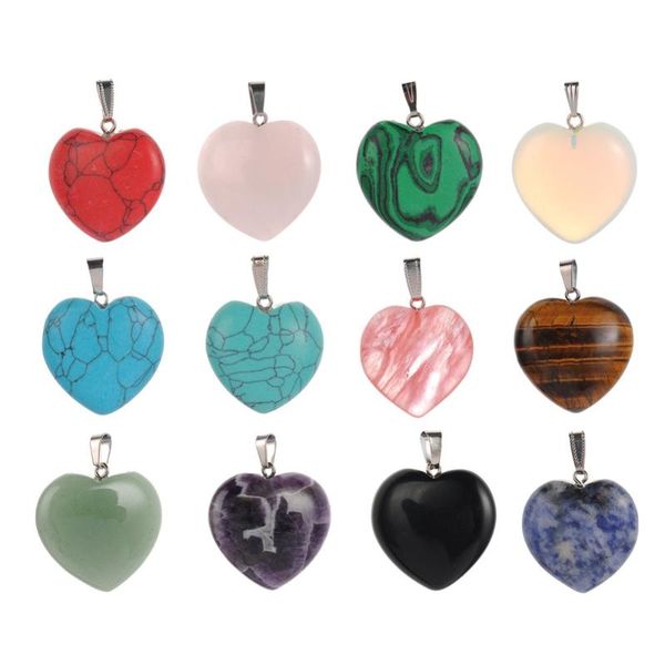 pendants wholesale assorted fashion mixed color amethysts natural stone pink quartz charms heart for jewelry making necklace, Black
pendants wholesale assorted fashion mixed color amethysts natural stone pink quartz charms heart for jewelry making necklace, Black