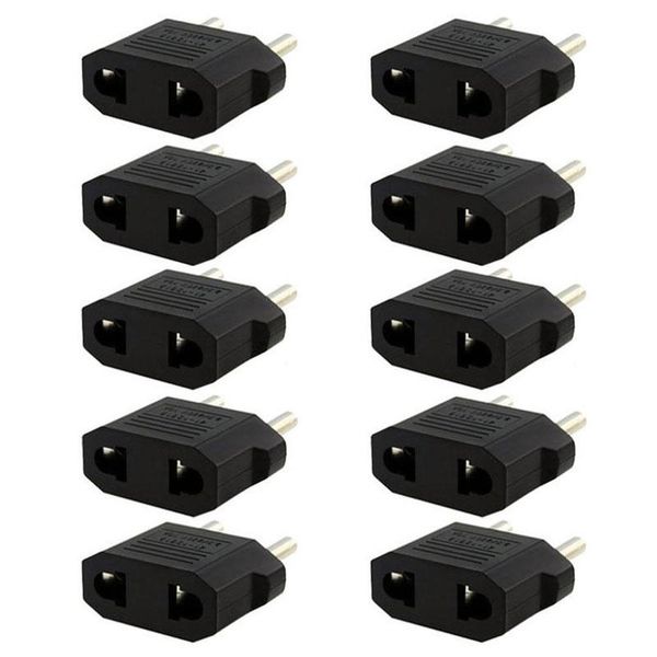 smart power plugs 2021 10pcs us usa to eu europe euro ac plug converter travel adapter charger
smart power plugs 2021 10pcs us usa to eu europe euro ac plug converter travel adapter charger