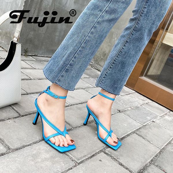 fujin women sandals high heels summer 2021 fashion breathable thin back strap square toe solid slip on causal shoes, Black
fujin women sandals high heels summer 2021 fashion breathable thin back strap square toe solid slip on causal shoes, Black