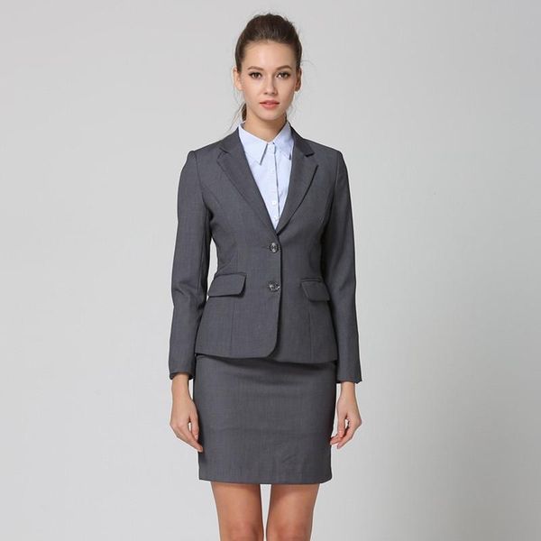 women's suits & blazers fmasuth spring women suit with skirt 2 pieces set formal blazer+short working for work 0440, White;black
women's suits & blazers fmasuth spring women suit with skirt 2 pieces set formal blazer+short working for work 0440, White;black