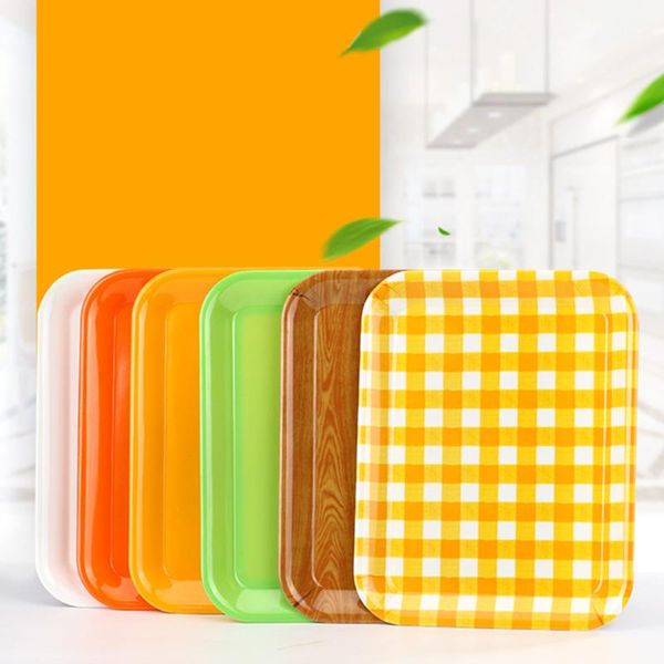 kitchen storage & organization square resin serving tray dessert tea breakfast bread snack plate plates(random color)
kitchen storage & organization square resin serving tray dessert tea breakfast bread snack plate plates(random color)