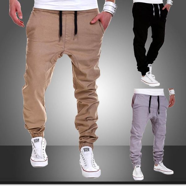 men casual jogger pants solid thin cargo sweatpants male multi-pocket trousers mens harem men's, Black
men casual jogger pants solid thin cargo sweatpants male multi-pocket trousers mens harem men's, Black