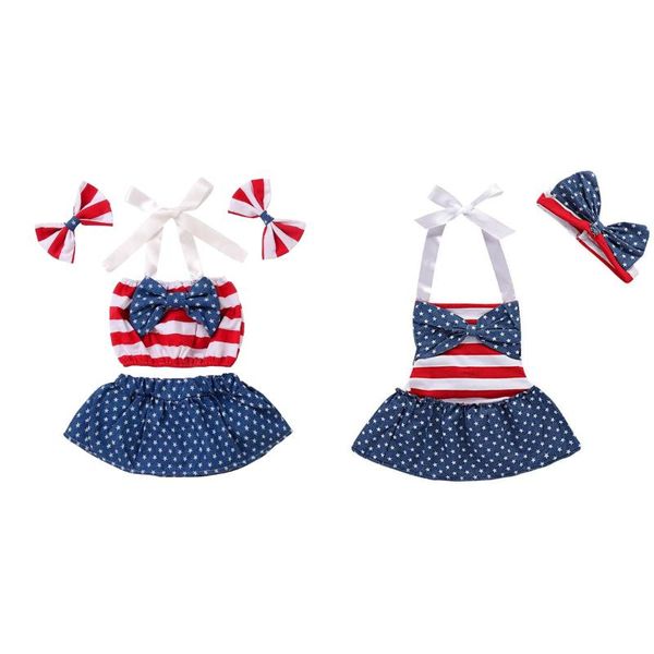 clothing sets independence day outfit baby girl tie up star stripe print halterneck tank skirt bowknot bobby pin clothes set for 0-5 yea, White
clothing sets independence day outfit baby girl tie up star stripe print halterneck tank skirt bowknot bobby pin clothes set for 0-5 yea, White