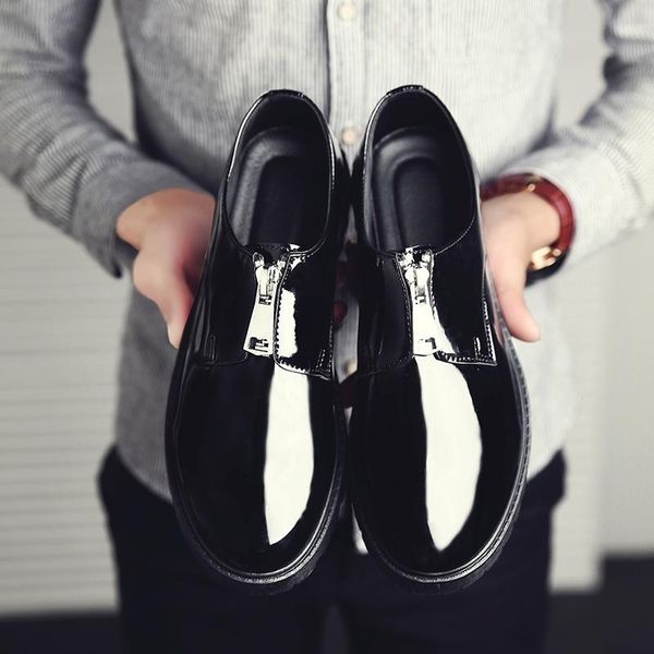 dress shoes japanese school uniform round head small leather with campus student for men and women in the leisure, Black
dress shoes japanese school uniform round head small leather with campus student for men and women in the leisure, Black