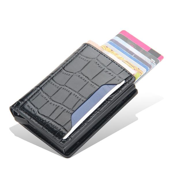 card holders business holder wallets men brand rfid black magic trifold leather slim mini wallet small money bag male purses, Brown;gray
card holders business holder wallets men brand rfid black magic trifold leather slim mini wallet small money bag male purses, Brown;gray