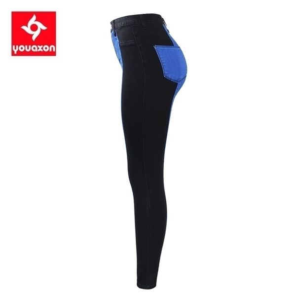 2131 youaxon high waist jeans woman black & blue stretchy side stripes denim skinny pants trousers for women jeans
2131 youaxon high waist jeans woman black & blue stretchy side stripes denim skinny pants trousers for women jeans