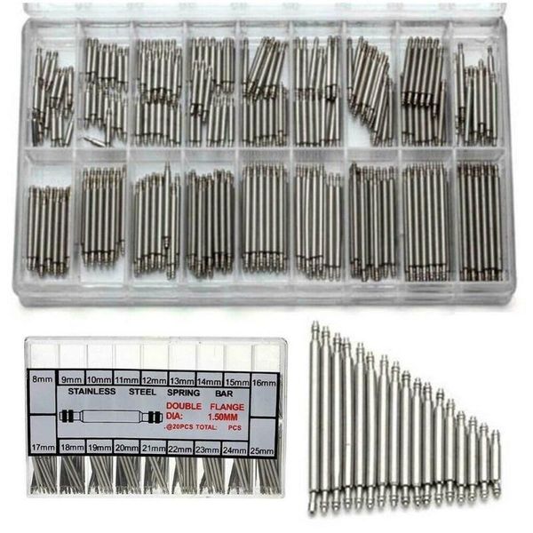 professional hand tool sets 270pcs stainless steel watch band strap spring bar set for replacement watchmaker link
professional hand tool sets 270pcs stainless steel watch band strap spring bar set for replacement watchmaker link