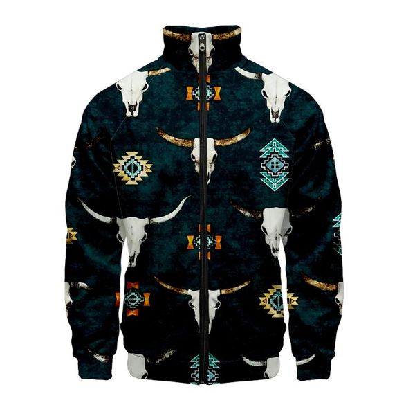 men's hoodies & sweatshirts 2021 7 traditional style pattern trend casual printed stand collar zipper sweatshirt, Black
men's hoodies & sweatshirts 2021 7 traditional style pattern trend casual printed stand collar zipper sweatshirt, Black