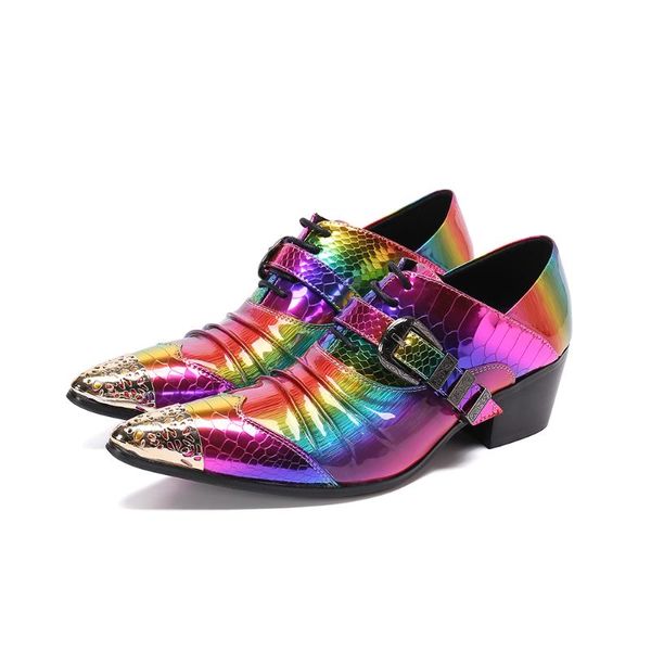 men's high heels crocodile pattern dress leather shoes wedding party man business office oxfords fashion men big size 47, Black
men's high heels crocodile pattern dress leather shoes wedding party man business office oxfords fashion men big size 47, Black