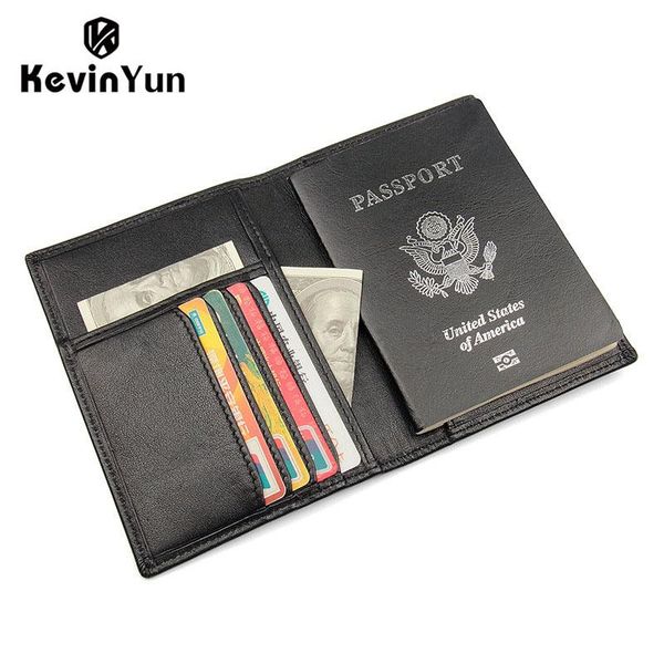 card holders kevin yun fashion men genuine leather passport cover id holder, Brown;gray 
card holders kevin yun fashion men genuine leather passport cover id holder, Brown;gray