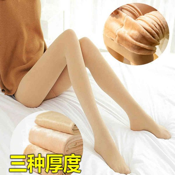 leggings autumn winter thickened plush pantyhose step foot bare leg bottomed female black color points
leggings autumn winter thickened plush pantyhose step foot bare leg bottomed female black color points
