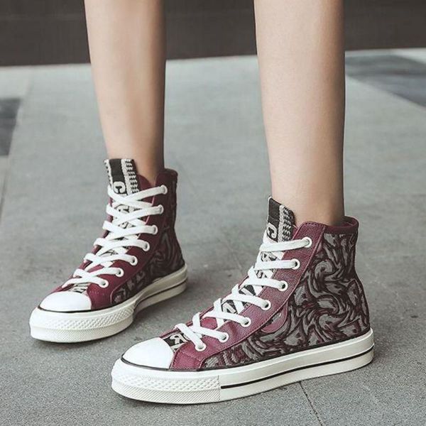 2022 new concise sneakers women shoes high lace up outdoors canvas casual fashion classic comfortabl thick bottom spring autumn round toe hm, Black
2022 new concise sneakers women shoes high lace up outdoors canvas casual fashion classic comfortabl thick bottom spring autumn round toe hm, Black