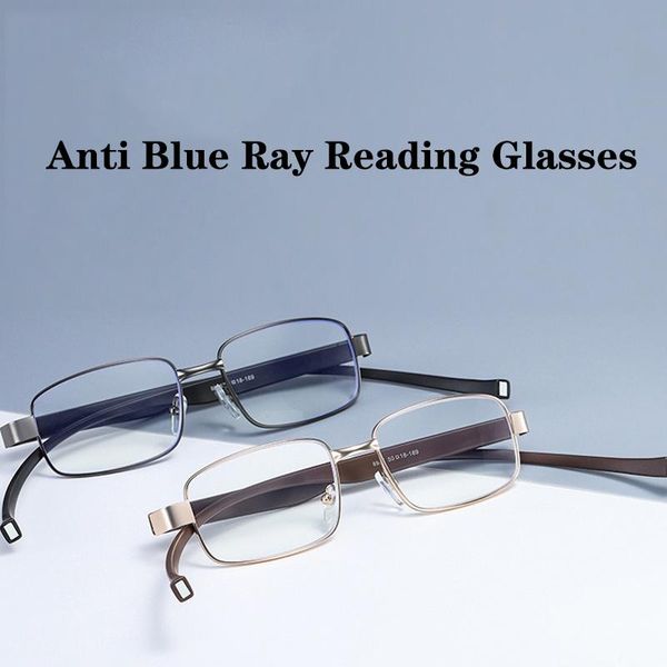 sunglasses blue light protection reading glasses good quality gray alloy rectangular frame tr90 flexible non slip magnet ring mirror legs, White;black
sunglasses blue light protection reading glasses good quality gray alloy rectangular frame tr90 flexible non slip magnet ring mirror legs, White;black