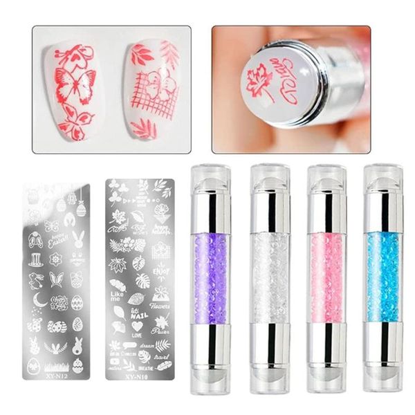 nail art kits 3pcs stamper scraper set double silicone white clear jelly stamp rhinestone pen shape for manicure template
nail art kits 3pcs stamper scraper set double silicone white clear jelly stamp rhinestone pen shape for manicure template