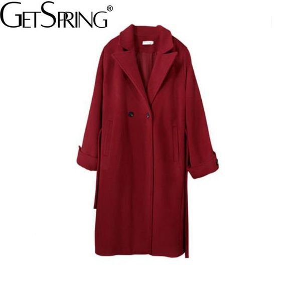 women's wool & blends getspring women woolen coat plus size winter jacket thickened coats all match black outwear loose overcoat
women's wool & blends getspring women woolen coat plus size winter jacket thickened coats all match black outwear loose overcoat