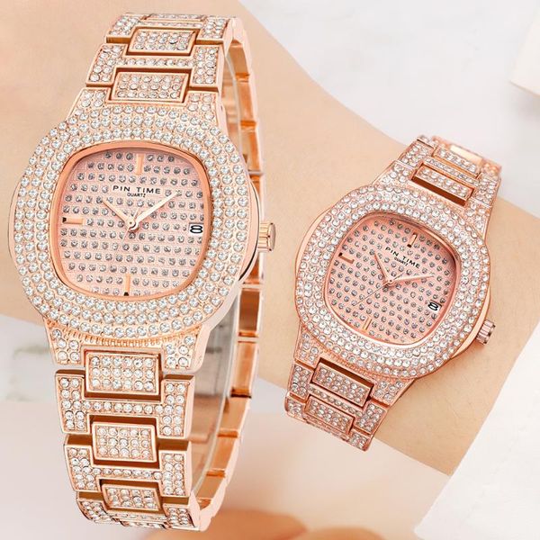wristwatches stainless steel gold women watches diamond ladies watch quartz female iced out relogio feminino, Slivery;brown
wristwatches stainless steel gold women watches diamond ladies watch quartz female iced out relogio feminino, Slivery;brown