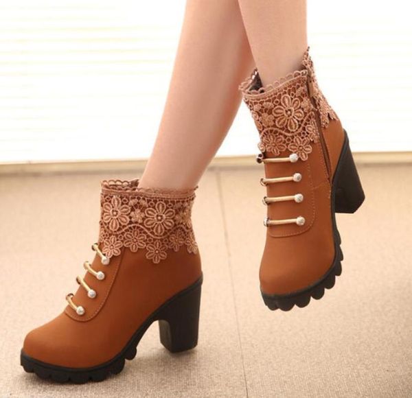 boots autumn and winter high-heeled women's zipper lace rhinestone tassels non-slip, Black
boots autumn and winter high-heeled women's zipper lace rhinestone tassels non-slip, Black