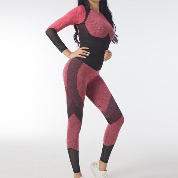 yoga outfit sport set womens seamless 2pcs long slevel crop high waist leggings female sportswear workout wear suit
yoga outfit sport set womens seamless 2pcs long slevel crop high waist leggings female sportswear workout wear suit