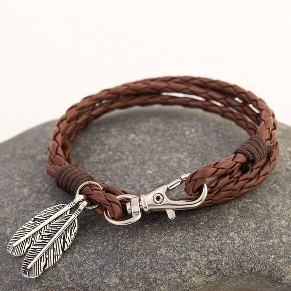 pu double leaf pendant leather bangles female bracelet 40cm new style, Golden;silver
pu double leaf pendant leather bangles female bracelet 40cm new style, Golden;silver