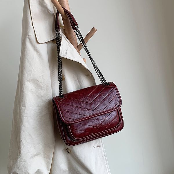 vintage fashion female square bag 2021 new oil leather womens designer handbag chain shoulder messenger bag purses
vintage fashion female square bag 2021 new oil leather womens designer handbag chain shoulder messenger bag purses