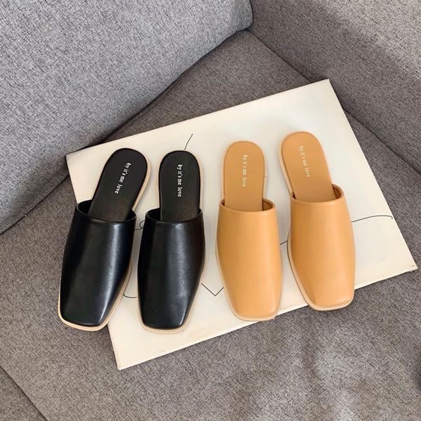 slippers brand women mules shoes ladies leather casual flats slides ulzzang fashion indoor woman square toe home 2021 summer, Black
slippers brand women mules shoes ladies leather casual flats slides ulzzang fashion indoor woman square toe home 2021 summer, Black