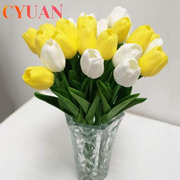 decorative flowers & wreaths tulip artificial flower real touch bouquet fake for wedding decoration home garen
decorative flowers & wreaths tulip artificial flower real touch bouquet fake for wedding decoration home garen