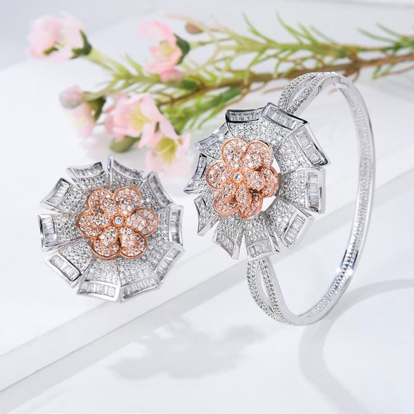 earrings & necklace godki trendy luxury gold color statement bangle cuff ring sets for women wedding cubic zirconia dubai daily jewel, Silver
earrings & necklace godki trendy luxury gold color statement bangle cuff ring sets for women wedding cubic zirconia dubai daily jewel, Silver