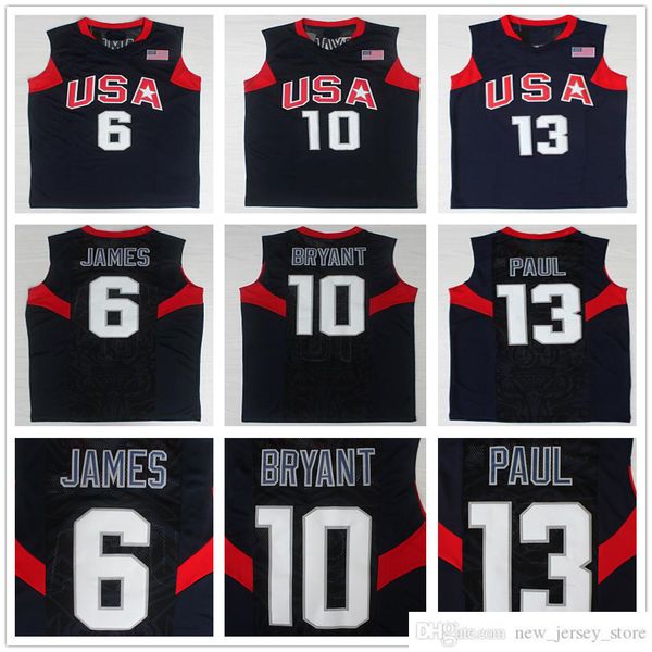 2008 us dream team basketball 15 carmelo anthony jerseys 13 chris paul 9 dwyane wade navy blue white home away jersey, Black
2008 us dream team basketball 15 carmelo anthony jerseys 13 chris paul 9 dwyane wade navy blue white home away jersey, Black