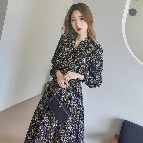 casual dresses 2021 women autumn winter vintage vestidos lady print v-neck long sleeve pleated female loose plus size dress g165, Black;gray
casual dresses 2021 women autumn winter vintage vestidos lady print v-neck long sleeve pleated female loose plus size dress g165, Black;gray