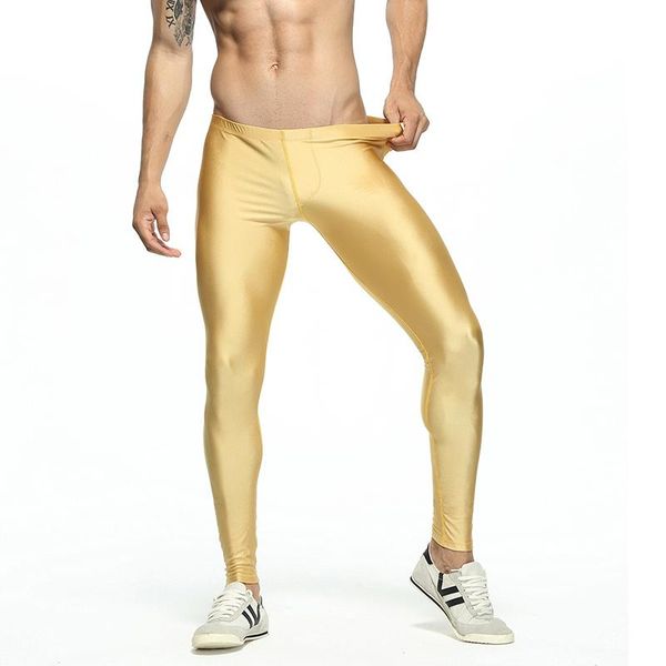 running pants men chinlon glossy low waist stretch sport quick dry fitness workout training leggins, Black;blue
running pants men chinlon glossy low waist stretch sport quick dry fitness workout training leggins, Black;blue