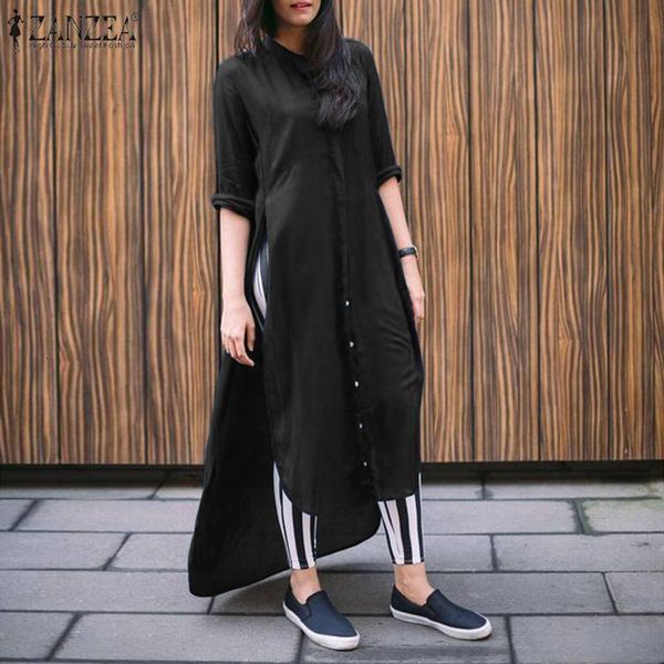 blouses women's blouse 2021 ladies maxi shirts casual long sleeve autumn side fork shirt plus size 5xl solid mujer camisetas, White
blouses women's blouse 2021 ladies maxi shirts casual long sleeve autumn side fork shirt plus size 5xl solid mujer camisetas, White