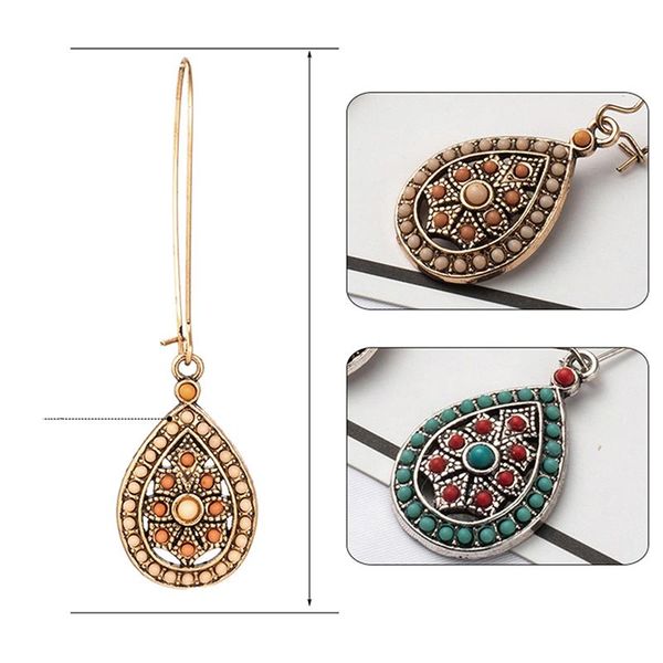 dangle & chandelier long ethnic luxury vintage red boho big drop earrings bohemian orange women wedding jewelry, Silver
dangle & chandelier long ethnic luxury vintage red boho big drop earrings bohemian orange women wedding jewelry, Silver