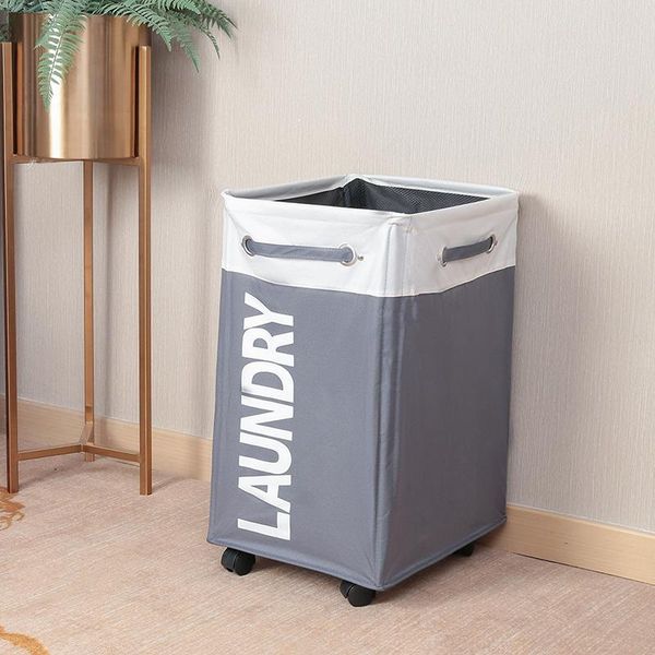laundry bags dirty clothes basket foldable storage with wheel for office waterproof oxford bathroom hamper gray&white
laundry bags dirty clothes basket foldable storage with wheel for office waterproof oxford bathroom hamper gray&white