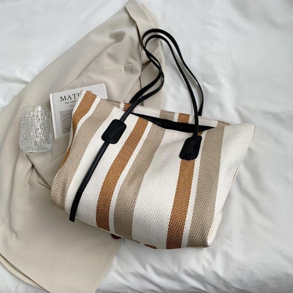 evening bags women canvas shoulder bag striped printing handbag eco cloth tote cute soft shopper for lady large capacity handbags
evening bags women canvas shoulder bag striped printing handbag eco cloth tote cute soft shopper for lady large capacity handbags