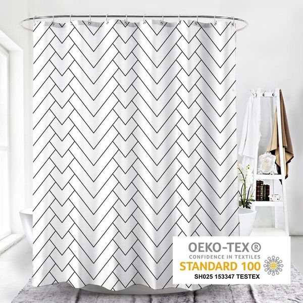 shower curtains uvan cross border special for geometric line printing curtain thickened polyester creative waterproof
shower curtains uvan cross border special for geometric line printing curtain thickened polyester creative waterproof