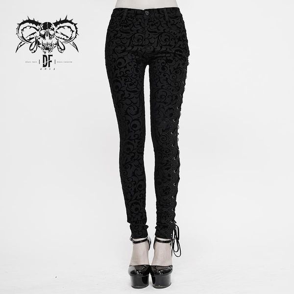 devil fashion women's gothic daily skinny long pants vintage irregular slim fit jacquard pencil trousers & capris, Black;white
devil fashion women's gothic daily skinny long pants vintage irregular slim fit jacquard pencil trousers & capris, Black;white