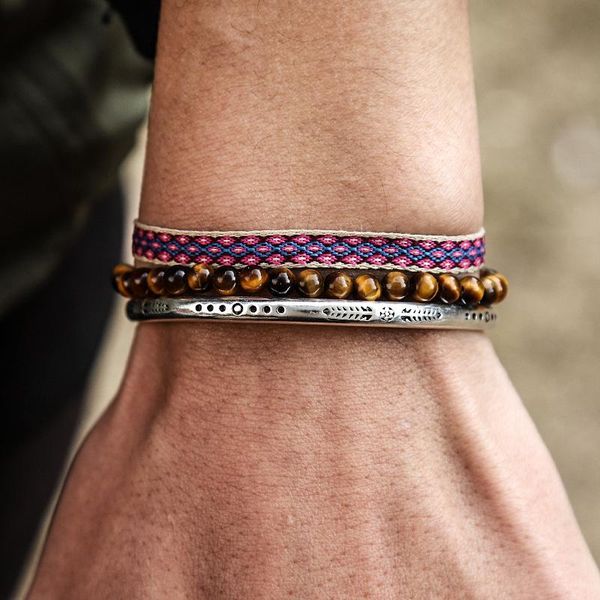 3pcs/ set 925 silver plated charm bracelet natural tiger eye stone lucky beads ethnic style friendship knot rope drop beaded, strands, Black
3pcs/ set 925 silver plated charm bracelet natural tiger eye stone lucky beads ethnic style friendship knot rope drop beaded, strands, Black
