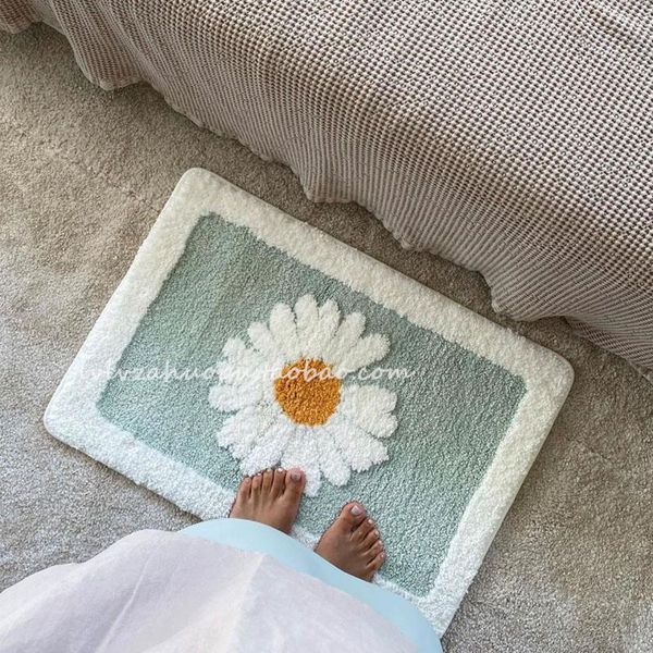 carpets little daisy bathroom non-slip floor mat, comfortable and soft flocking absorbent quick-drying bedroom entrance mat
carpets little daisy bathroom non-slip floor mat, comfortable and soft flocking absorbent quick-drying bedroom entrance mat