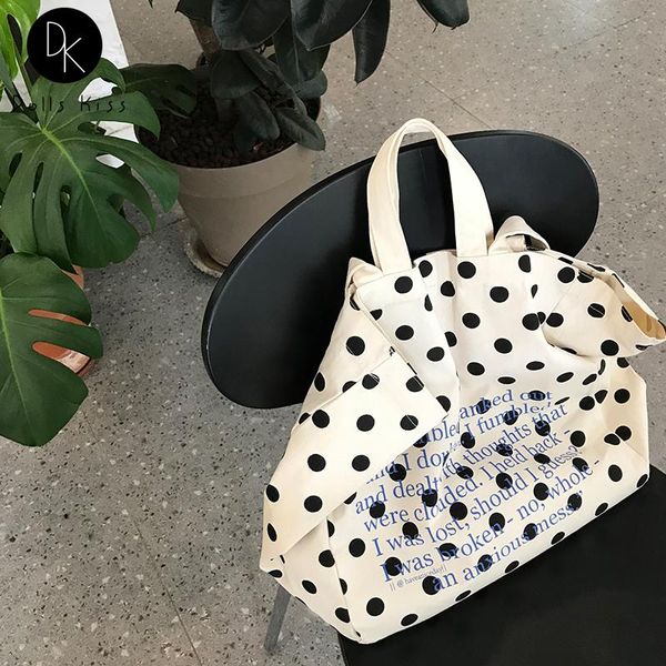 evening bags women canvas shoulder bag ladies black dot english printed shopping female large capacity grocery student book totes
evening bags women canvas shoulder bag ladies black dot english printed shopping female large capacity grocery student book totes