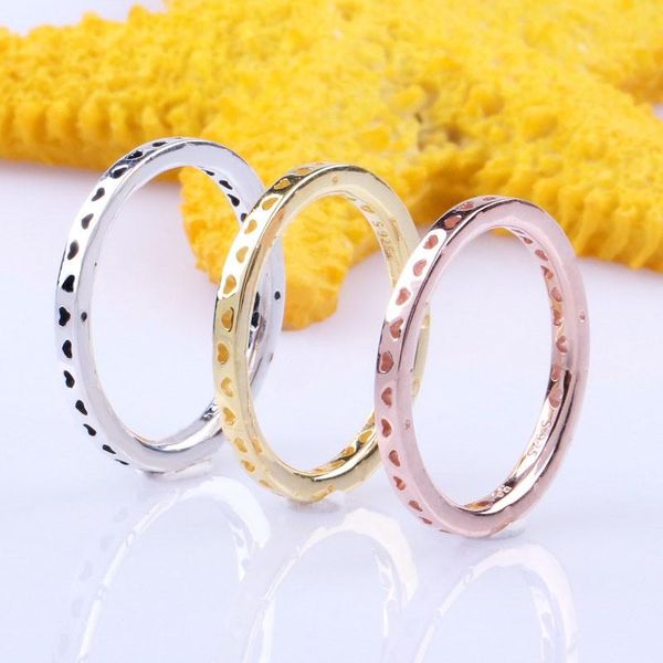 100% 925 sterling silver pan ring creative single hollow heart-shaped classic for women wedding party fashion jewelry cluster rings, Golden;silver
100% 925 sterling silver pan ring creative single hollow heart-shaped classic for women wedding party fashion jewelry cluster rings, Golden;silver