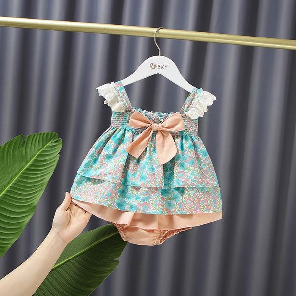 baby summer floral children lace suspender drsses triangle shorts sweet cute lovely clothes sets with girl's dresses, Red;yellow
baby summer floral children lace suspender drsses triangle shorts sweet cute lovely clothes sets with girl's dresses, Red;yellow