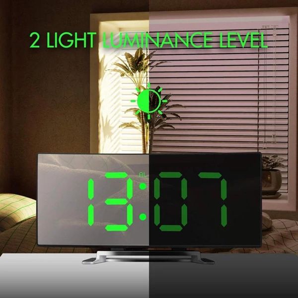 desk & table clocks digital clock large display multifunctional led electric alarm mirror surface for home bedroom dtt88
desk & table clocks digital clock large display multifunctional led electric alarm mirror surface for home bedroom dtt88