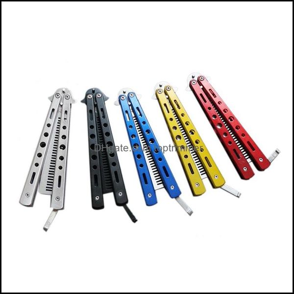 brushes care & styling tools hair products2021 fashion delicate pro salon stainless steel folding training butterfly practice style knife co, Silver
brushes care & styling tools hair products2021 fashion delicate pro salon stainless steel folding training butterfly practice style knife co, Silver