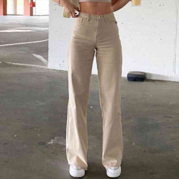 women casual fashion long trousers bell bottoms solid color ladies high waist denim pants with pockets slimming clothes, Black;white
women casual fashion long trousers bell bottoms solid color ladies high waist denim pants with pockets slimming clothes, Black;white