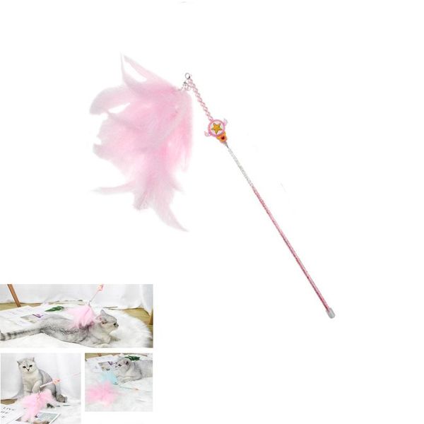 cat toys feather teaser stick with bell funny kitten entertainment interactive toy beautiful girl fairy
cat toys feather teaser stick with bell funny kitten entertainment interactive toy beautiful girl fairy