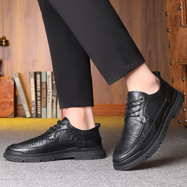 dress shoes 2021 men's oxford luxury lace-up leather casual wedding for men comfortable moccasins slip on breathable shoes k6fy, Black
dress shoes 2021 men's oxford luxury lace-up leather casual wedding for men comfortable moccasins slip on breathable shoes k6fy, Black