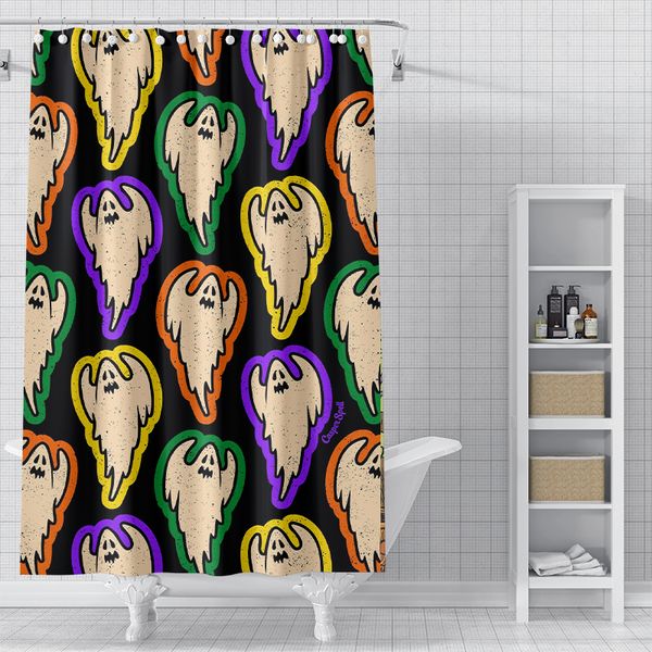 ghost pattern ghost 3d printing shower curtain waterproof, antifouling, durable, fine workmanship
ghost pattern ghost 3d printing shower curtain waterproof, antifouling, durable, fine workmanship