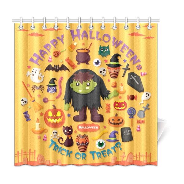 xiucoo vintage halloween home bath decor polyester fabric shower curtain bathroom sets 72 x 72 inches
xiucoo vintage halloween home bath decor polyester fabric shower curtain bathroom sets 72 x 72 inches