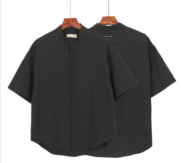 21ss vintage shirt short sleeve thin loose casual retro high street henry collar shirts for men designer oversize trendy, White;black
21ss vintage shirt short sleeve thin loose casual retro high street henry collar shirts for men designer oversize trendy, White;black
